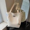Borsa a Spalla Casual Retro con Stampa Semplice Borsa Tote per Shopping Casual Borsa in Tela