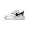 Air Force 1 Worldwide Low top Skateboard Schoenen Wit Zwart Blauw Baby En Peuter CN8541-100