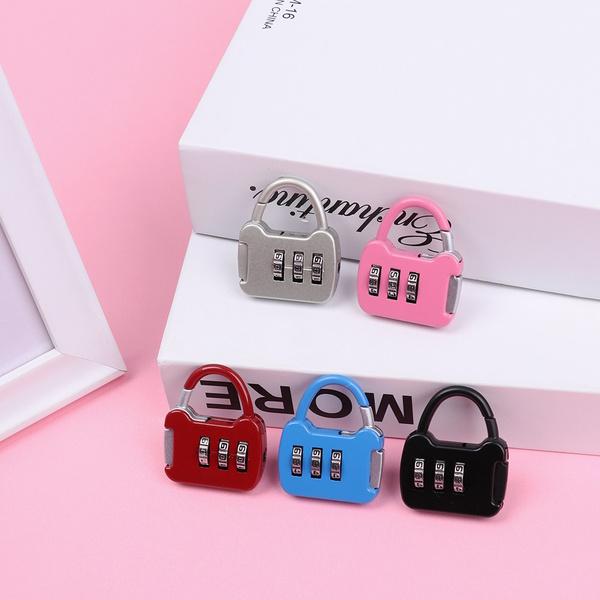 

1 шт. металлический чемодан с комбинацией кода, тренажерный зал, дорожный чемодан, навесной замок, инструмент безопасности, 3-значный циферблат, парольный замок красный