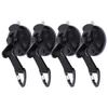 4PCS Car Tent Suction Cup High Strength Light Weight Easy Install Portable Suction Cups for Awning Tents Camping Tarp
