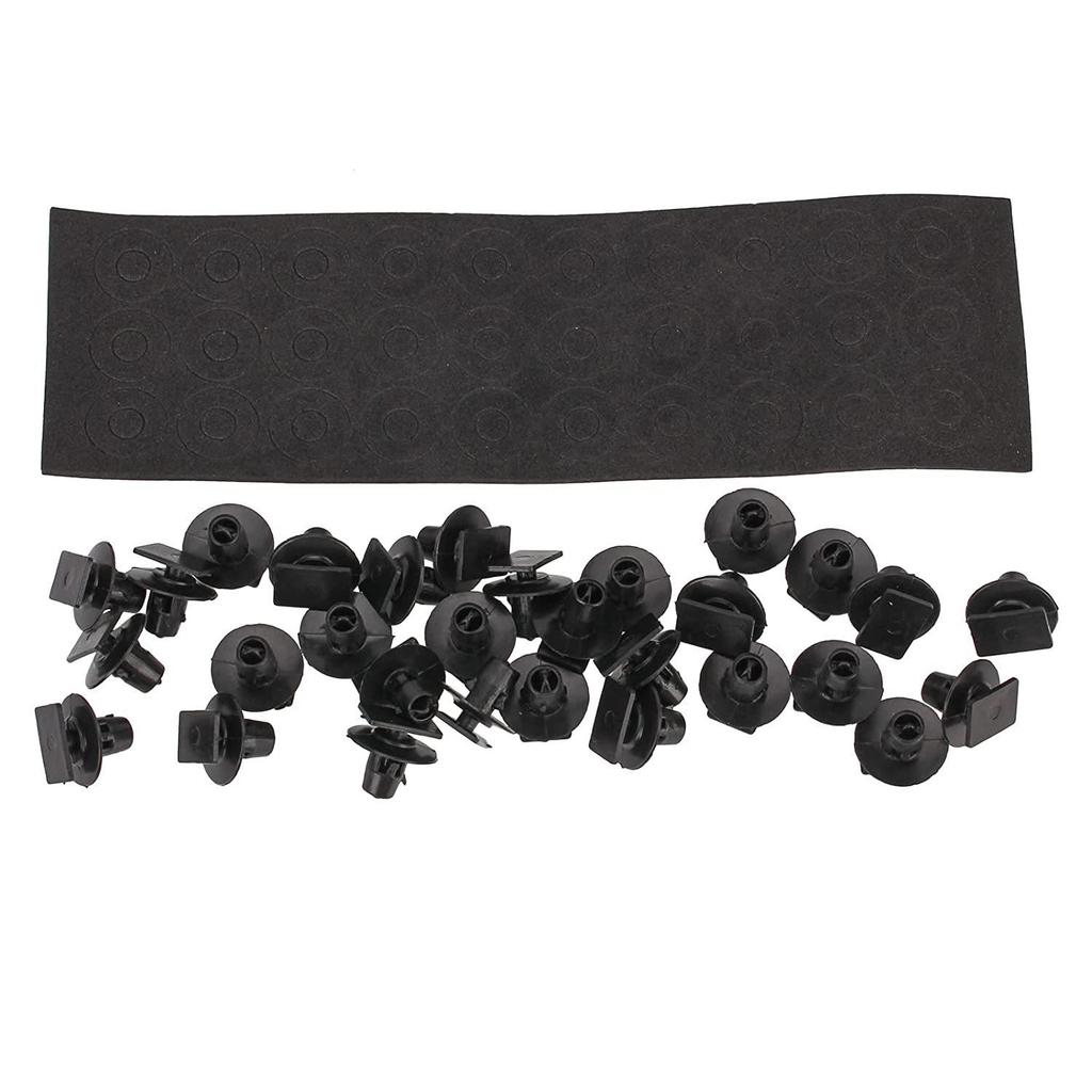 30pcs Rocker Panel Molding Clips for Infiniti/Nissan (Part 76882-EG01A)