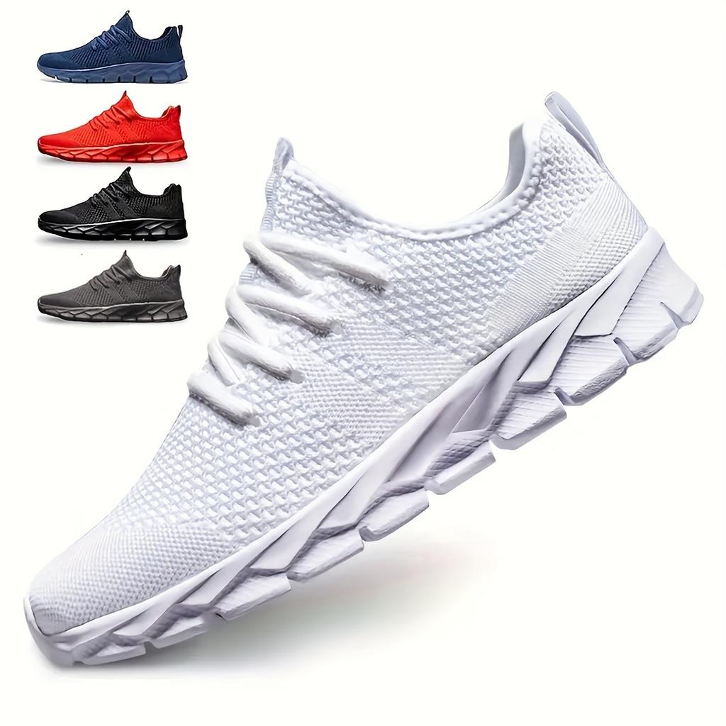 Performance-Sneaker für Herren – leicht und atmungsaktiv – strapazierfähig zum Laufen, Basketball, Training im Fitnessstudio