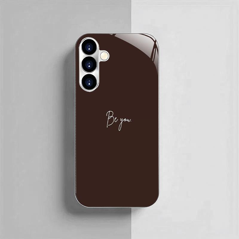 Minimalist Fashion Personalized English Letter Phone Case for Samsung Galaxy Ultra S22 Ultra S20 Ultra 56 A72 A73