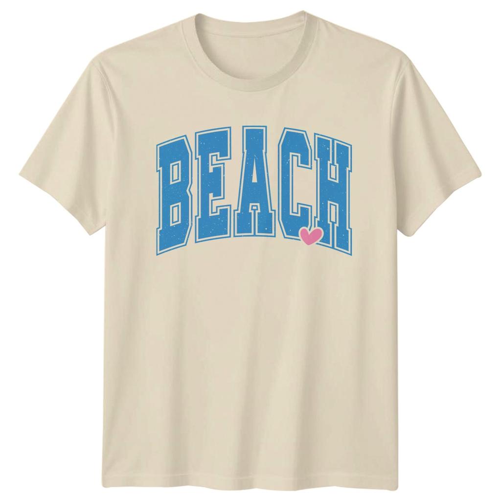 Strand Ist Mein Glückliches Unisex T-Shirt Strand Sommer Geschenk Für Sie