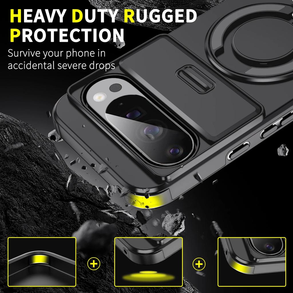 Shockproof Cover Case for Google Pixel 10 Pro XL Pixel10 Pixel 9 9A 8 Pro 7 8A Pixel9 Strong Armor Cases