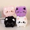 Stuffed Animals Kitten Plush Toys Cute Plushie Cat Soft Dolls Black Cat Stuffed Kids Toy