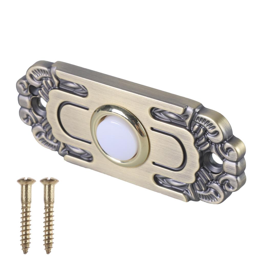 Wiring Door Bells Push Buttons Wall Mounted Doorbell Switches Brass Hard Wiring Press Button Lighted Doorbell Button