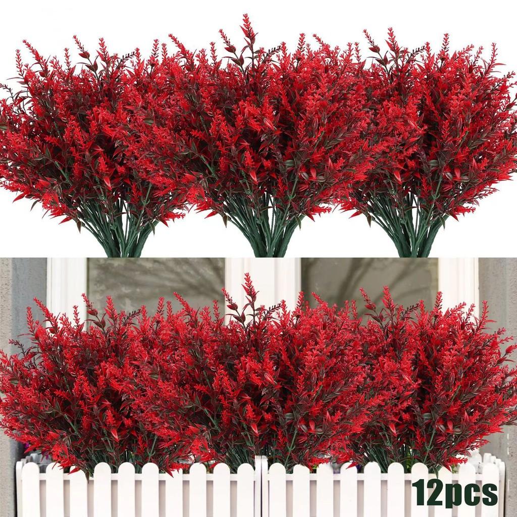 Artificial Lavender Flowers Decor For Indoor And Outdoor Use