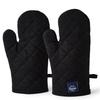 Encasa XO Heat Resistant Cotton Oven Gloves Mitts (2 Pc Set) - Quilted & Safe 17x29 Cm - For Kitchen, Cooking & Baking, Grilling, Handling Hot Pots &