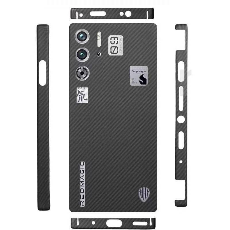 Carbon Fibre Case For Redmagic 9 9S Pro Plus Kevlar Wireless Charging Back Cover Case for REDMAGIC 9 PRO PRO+