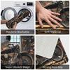 Retro Motorcycle Workshop Hip Hop Design Doormat Non-Slip Entrance Kitchen Bathroom Door Floor Mat  Bedroom Balcony Carpet Rug