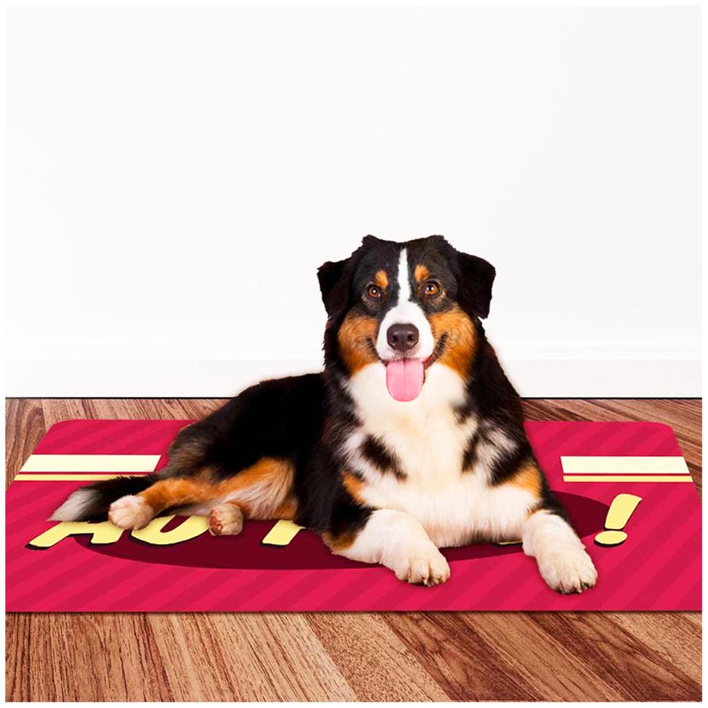 Les Trésors De Lily [Q2413] - Tapis Intérieur / voiture 'Messages' (Je suis au poil ! ) - 80x60 cm