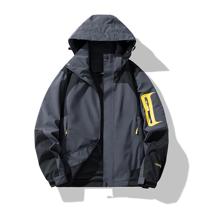 Spring New Couple Hooded Jacket Outdoor Casual Jacket Tide