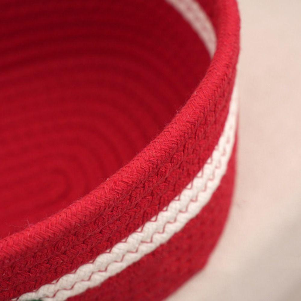 Large Capacity Woven Storage Basket Handmade Clothing Sorting Basket  Miscellaneous Items