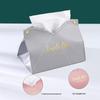 Girls' Leather Tissue Box Cover - Portable for Home, Car, or Living Room