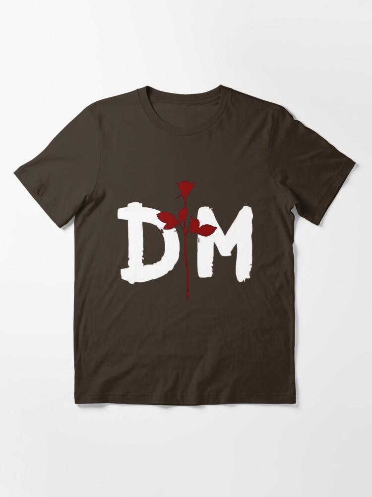 Depeche Mode(DM) Logo and Red Rose, D-P-CH-MOD- Essential T-Shirt