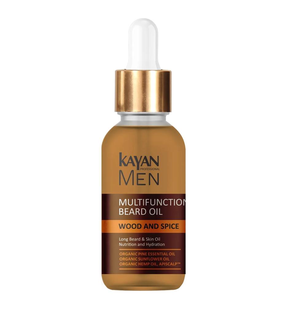 Huile à barbe multifonctionnelle Kayan Men 30 ml