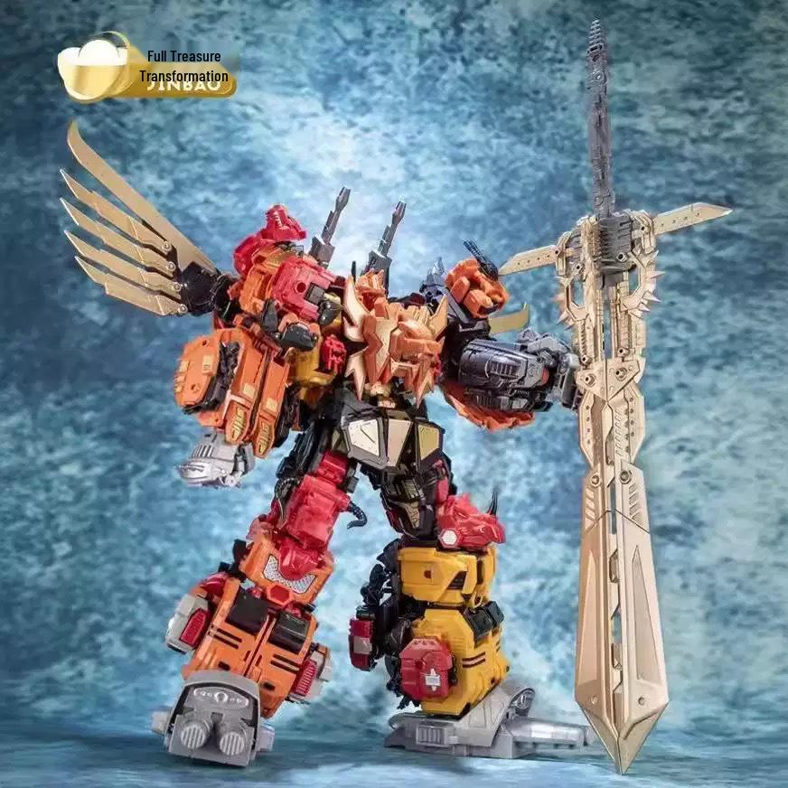 Jinbao 8879 Super Large Transforming Toy: Chōng Yún Xiāo Ferocious Giant 5-in-1 Model
