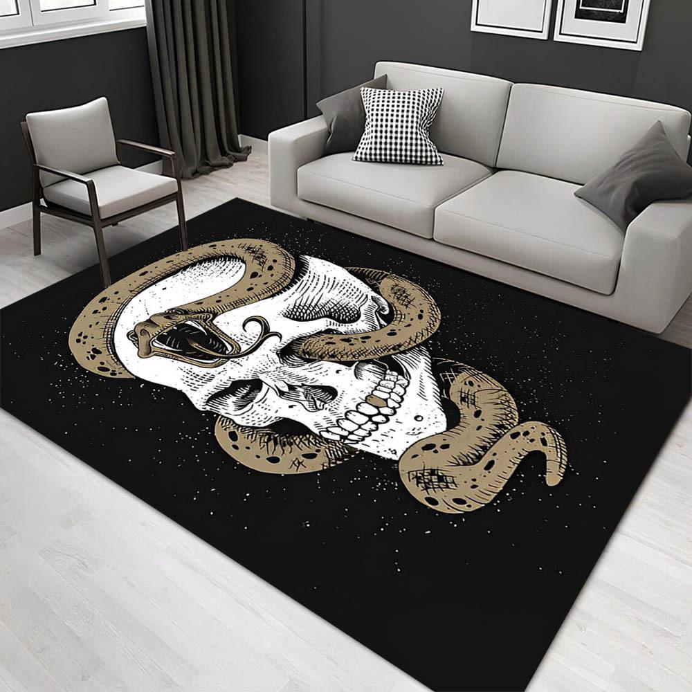 

1pc 1444296484Pattern Carpet, Area Rug For Living Room Bedroom Room Bed Chair Laundry Entryway Corridor Yard Non-slip Outdoor Camping Rug Fl 60cm by 90cm