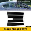 Black Pillar Posts Door Trim Fit For Toyota Corolla Sedan 2009 2010-2013 EOA