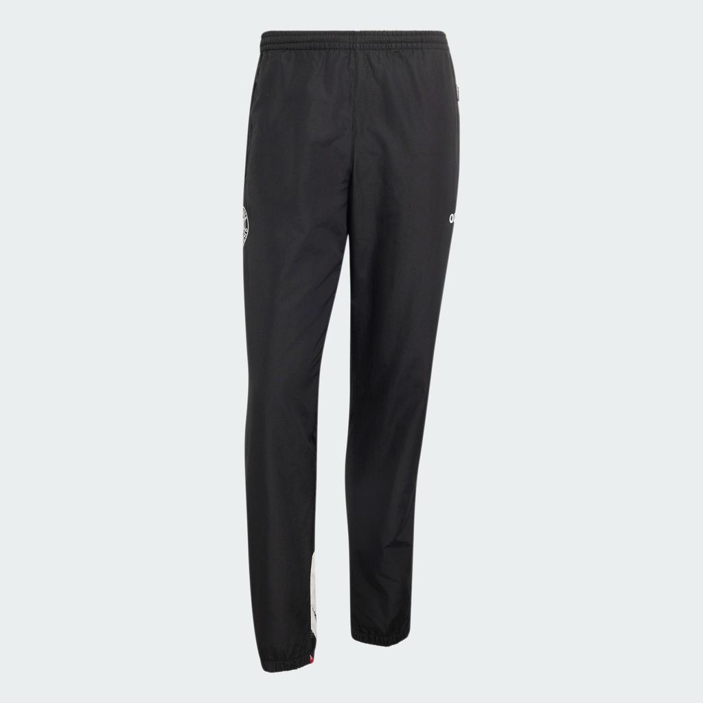 Adidas Knitted Sweatpants Men's Black Moderate Cuffed Pants