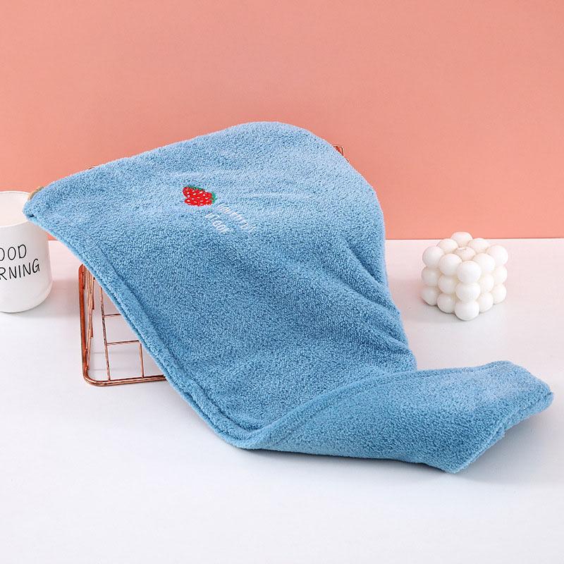 Hair Drying Hat Long Hair Quick-Dry Towel Women Bath Hat Solid Towel Cap Bathroom Super Absorption Turban Hair Drying Cap