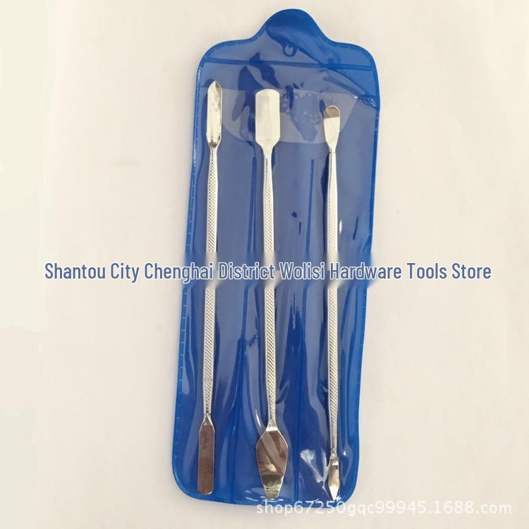 3-Piece Metal Pry Bar Set: 3-in-1 Iron Tool for Screen, Display, and Case Opening