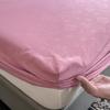 Brushed Fitted Sheet Elastic Bedsheet designed for Household Breathable Bed Linen Sabanas Para Cama Simple Style Bed Covers (No Pillowcase)