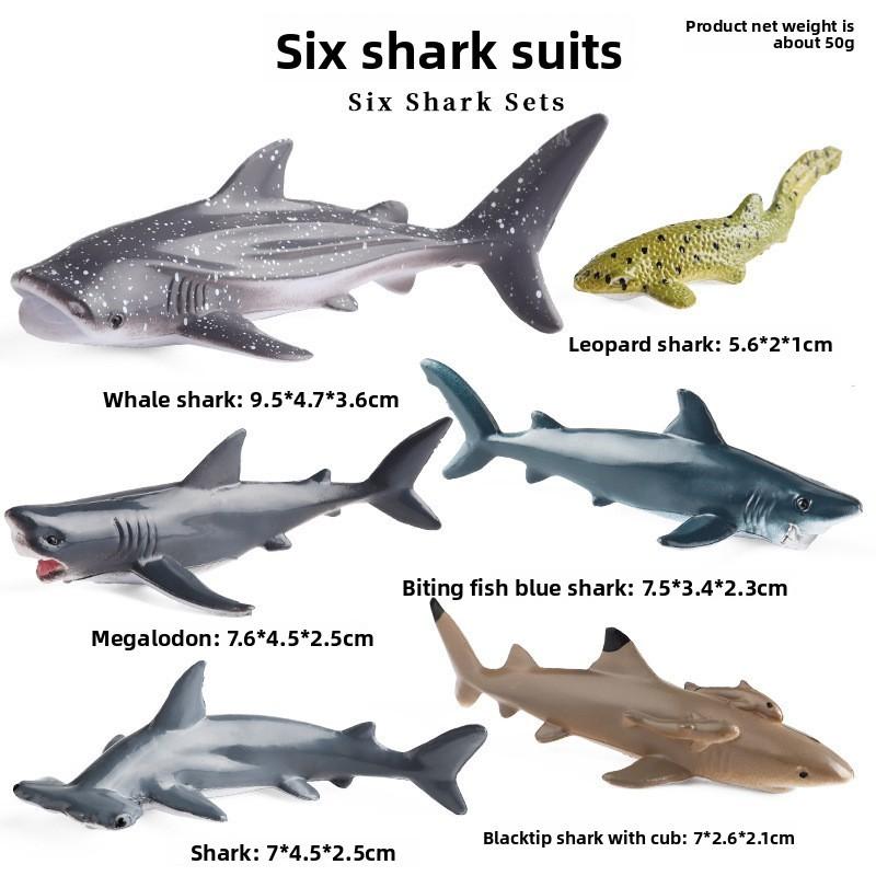 

Marine Animal Model Set Plastic Realistic Ocean Creatures For Collectors And Kids Style A