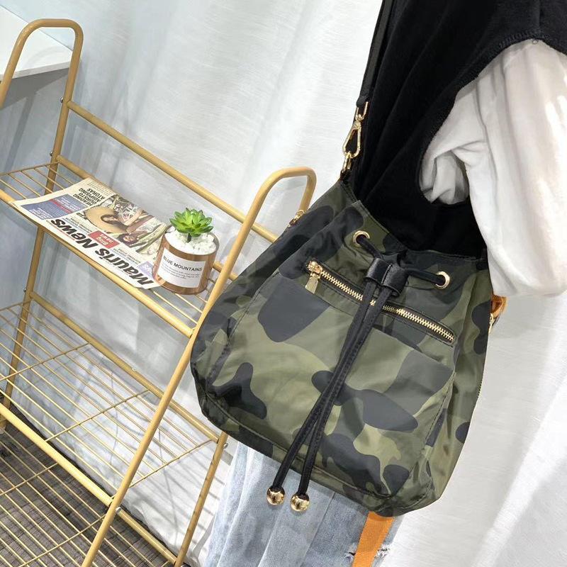 High-Texture Bucket Bag, Nylon Fashion Women'S Bag, Messenger Bag, New Trend Bag, Anti-Theft, Versatile And Casual Quality