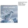 2026 Drachen-Fantasy-Wandkalender Monatsplaner mit 12 detaillierten Drachenillustrationen Spiralbindung Aufhängeloch Heim-Büro-Dekor Geschenk für Drachen