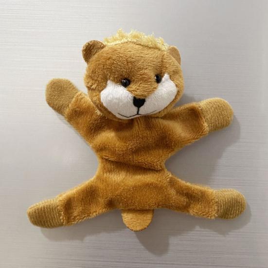 3Pcs Plush Animal Refrigerator Magnet Home Office Kitchen Locker Refrigerator Stuffed Cartoon