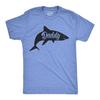Mens Daddy Shark T Shirt Cute Funny Family Cool Best Dad Vacation Tee for Guys