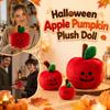 Pumpkin Halloween Plush Toy Soft Stuffed Doll for Seasonal Decor