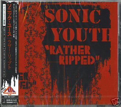 

CD SONIC YOUTH - Rather Ripped UICF1075PROMO Geffen Records 2006 Japan ObiRock Used