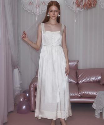Rose Franz Glory Long Dress [Ivory]