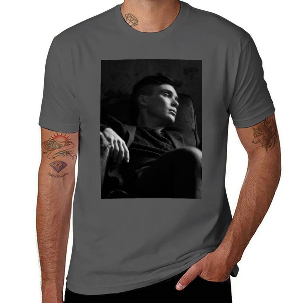 T-shirt Cillian Murphy Stampa Estiva Manica Corta