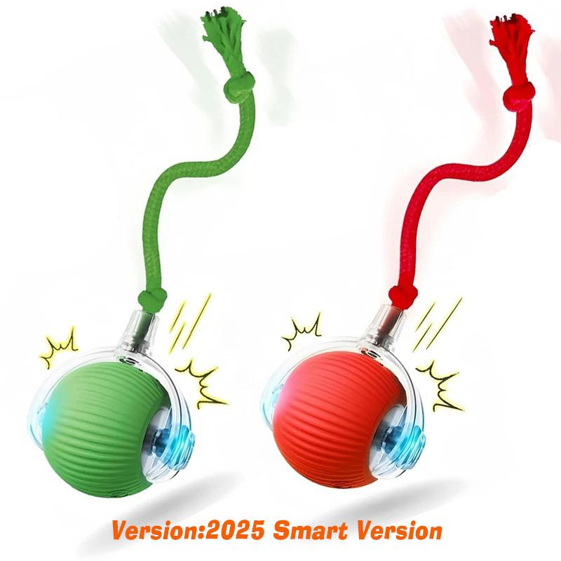 New Cat Interactive Ball Toy,Automatic Rolling Cat Ball Rechargeable,Smart Kitten Interactive Toy,Intelligent Balls Toy for Cat Touch Wakeup Version