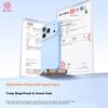 DIVI CloudSense Lightweight Liquid iPhone 17 Pro Case Full Coverage Shockproof Scratch-Resistant Skin-Friendly Ultra-Thin Soft Cover Blue