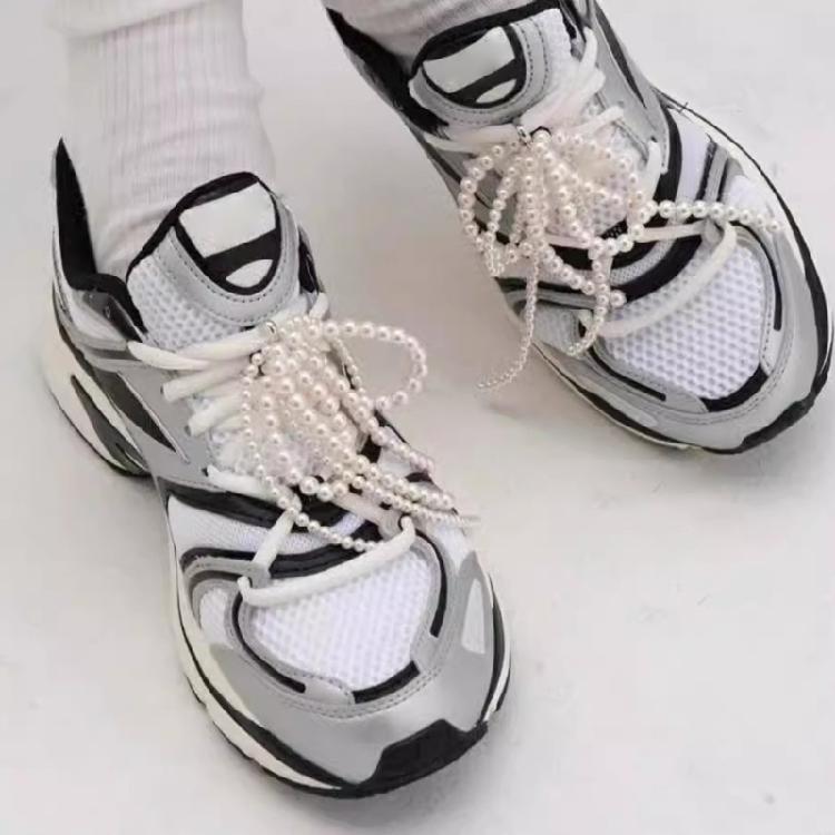 Bowknot Charm for Jewelry Making DIYs Craft Supplies Pearl Bows Shoe Buckle Decors