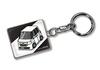 MKJP Honda N-BOX JF3 Custom Key Holder, Base: Black, White