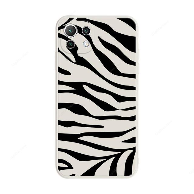 For Xiaomi 12T Pro Case Animal Zebra Pattern Case For Xiaomi Mi 11T 12T Pro 11 Lite 5G NE 12S 11 Ultra 11 12 Pro 12X Soft Cover