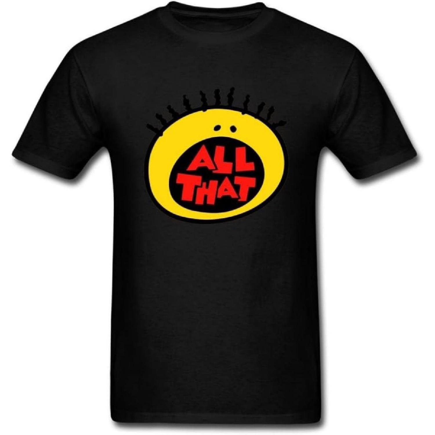JuDian Cute All That Logo T Shirt for Men S