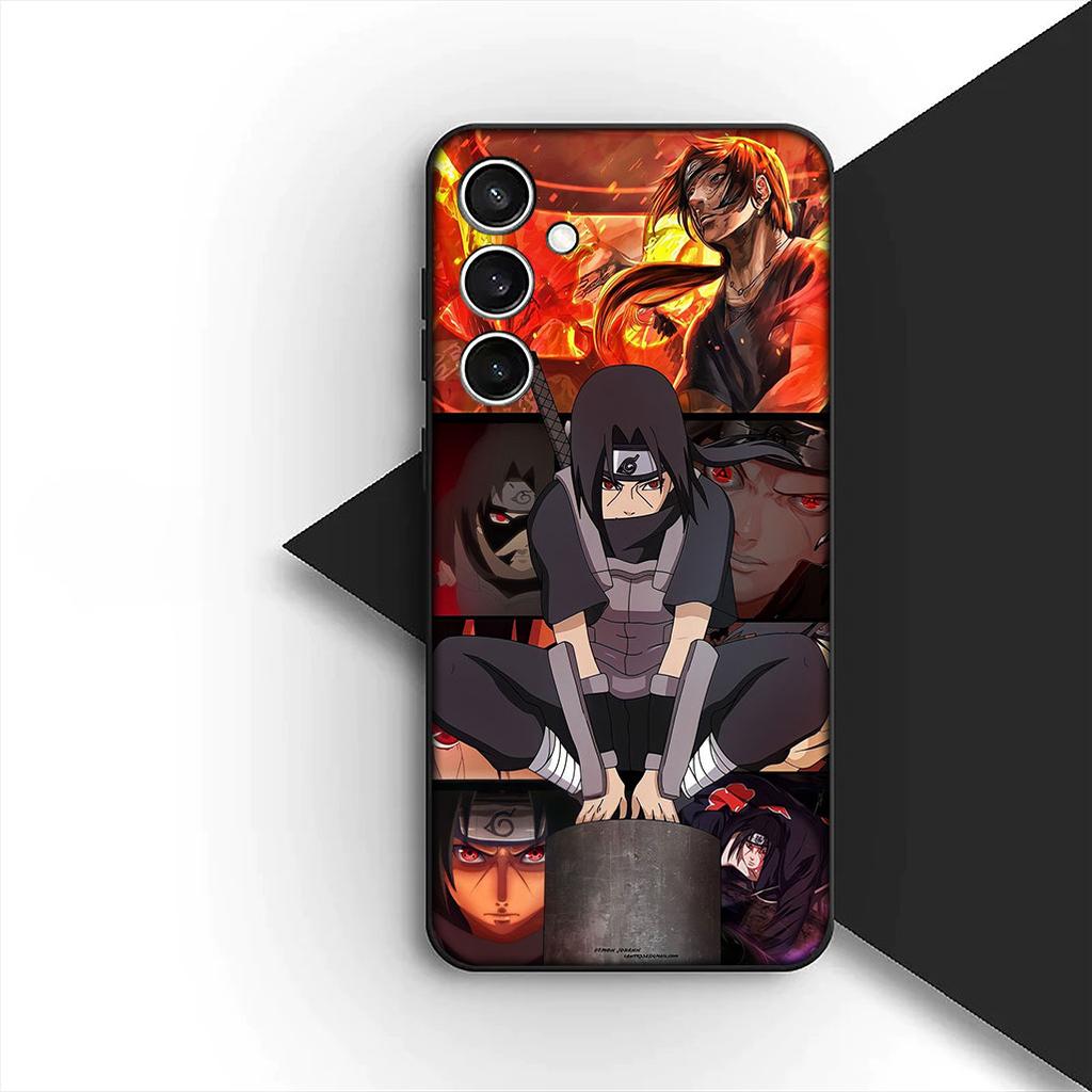 Cover for Samsung Galaxy S20 S22 S21 FE Ultra Plus A07 A17 A15 A16 A25 A57 A37 Casing Phone Case Uchiha Itachi Narutos Sasuke