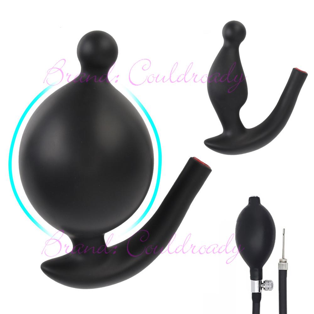 Inflatable Anal Plugs Anus Expander Butt Plug Dilator G Spot Stimulator Prostate Massager Sex Toys for Men Women