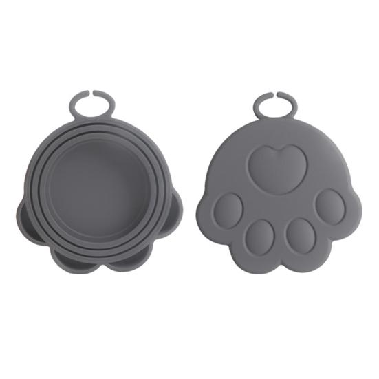 Silicone Can Sealing Lid Cat Paw Dogs Cats Canned Food Cover Replacement Universal Multi-functional Preservation Sealing Lid