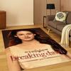 Saga Crepúsculo Edward Bella Alfombra para Dormitorio Sala de Estar Sofá Sala de Juegos Felpudo Decoración del Hogar, Alfombra para Zona de Juegos Infantil Antideslizante regalo