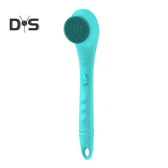 

Набор электрических щеток для душа Перезаряжаемая 4 насадки Щетка с длинной ручкой Щетка для вращения кожи Очищение Массаж Отшелушивание Аккумулятор 1200 мАч 2-скоростной водонепроницаемый корпус зелёный