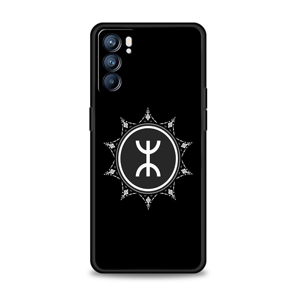 Case For Oppo Find X6 Pro X5 A54 A53 A52 A9 A15 A95 A17 A16 A76 A74 A57 A31 Reno8 Reno7 Reno6 Pro 5G Cover Amazigh Berber Flag