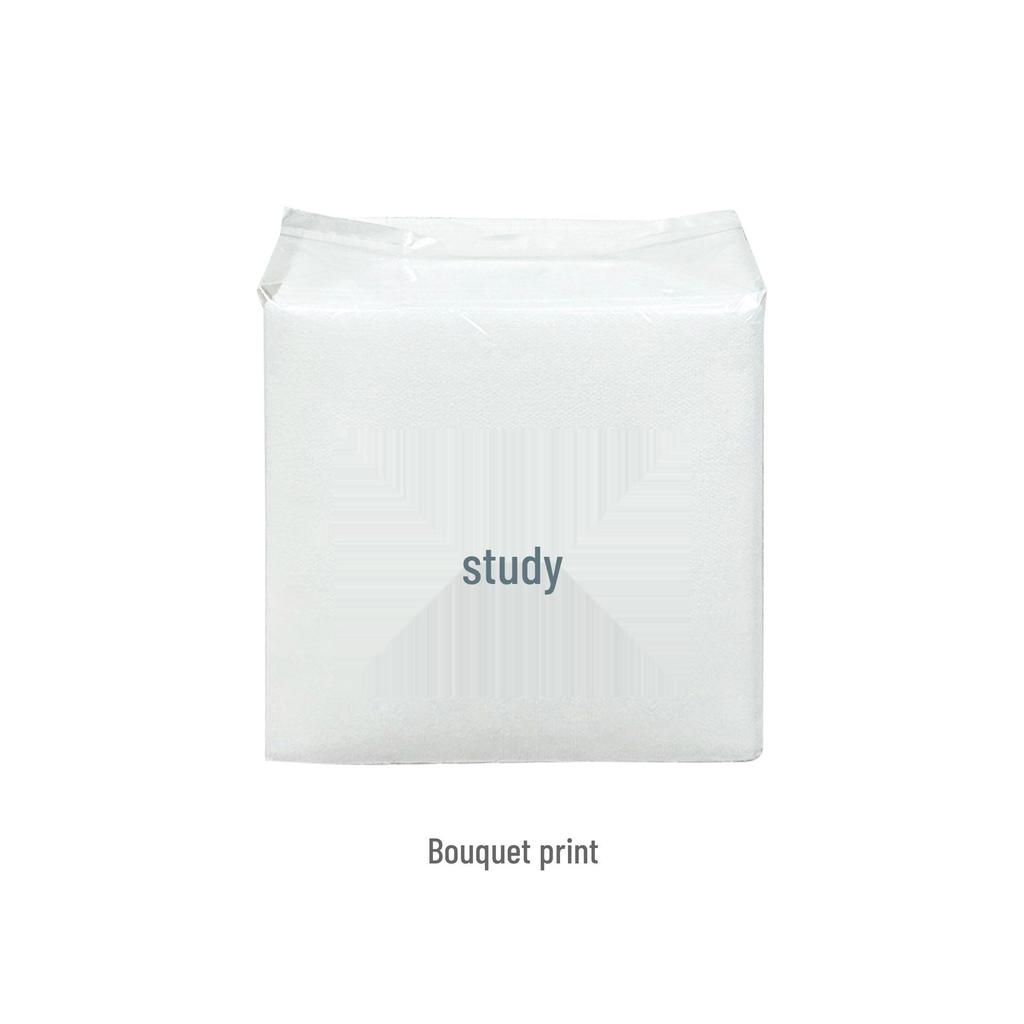 25x25cm Printed Dust-Free Napkins for Restaurants, Cafes, and Cocktail Tables